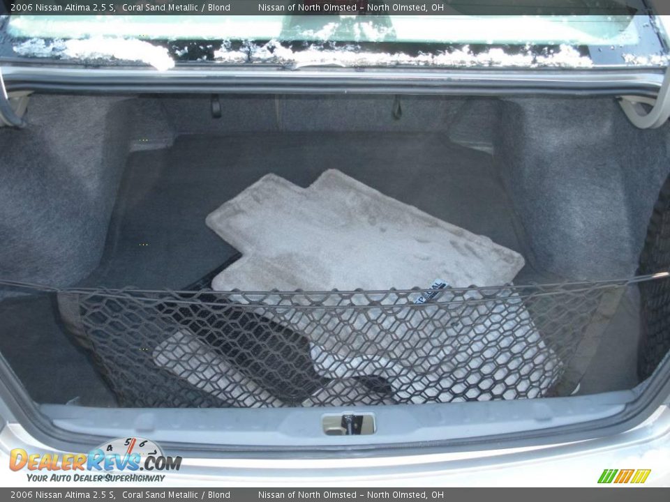 2006 Nissan Altima 2.5 S Coral Sand Metallic / Blond Photo #15