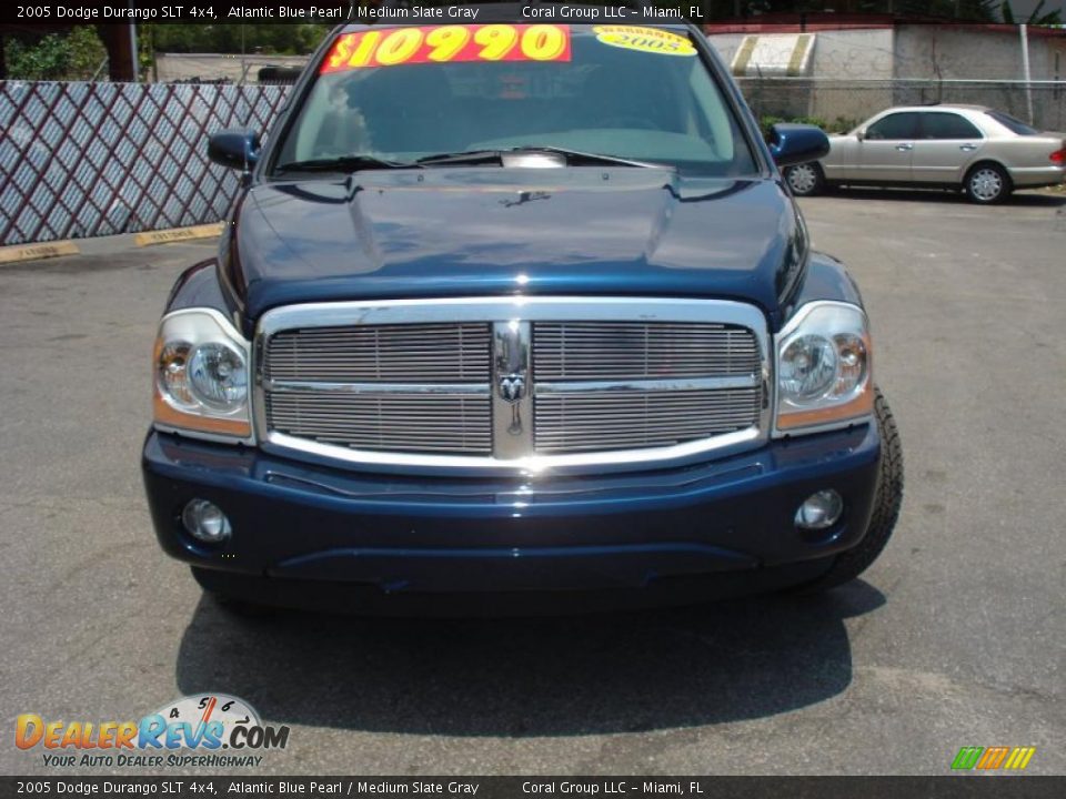 2005 Dodge Durango SLT 4x4 Atlantic Blue Pearl / Medium Slate Gray Photo #2