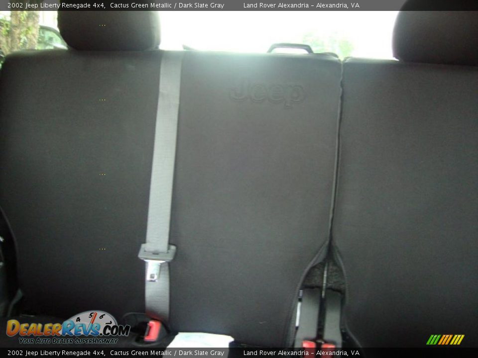 2002 Jeep Liberty Renegade 4x4 Cactus Green Metallic / Dark Slate Gray Photo #18