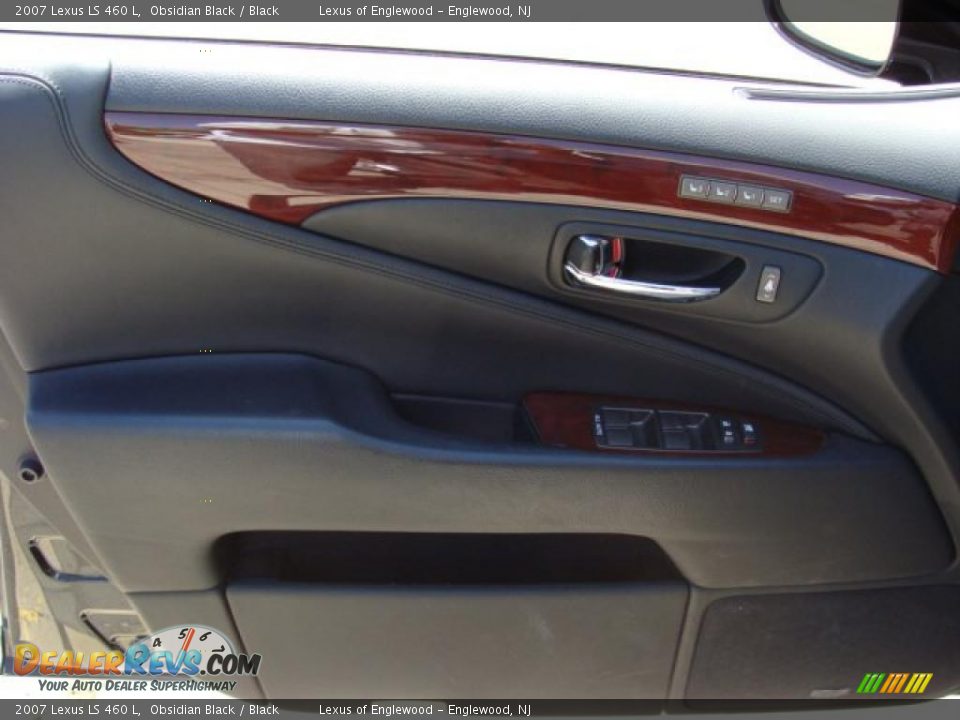2007 Lexus LS 460 L Obsidian Black / Black Photo #6
