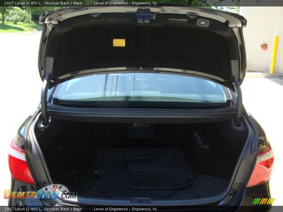 2007 Lexus LS 460 L Obsidian Black / Black Photo #13