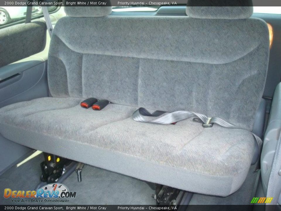 2000 Dodge Grand Caravan Sport Bright White / Mist Gray Photo #12