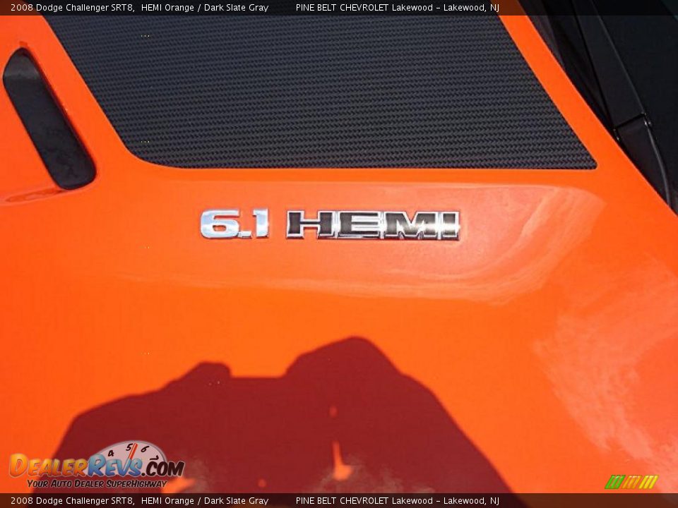 2008 Dodge Challenger SRT8 HEMI Orange / Dark Slate Gray Photo #17