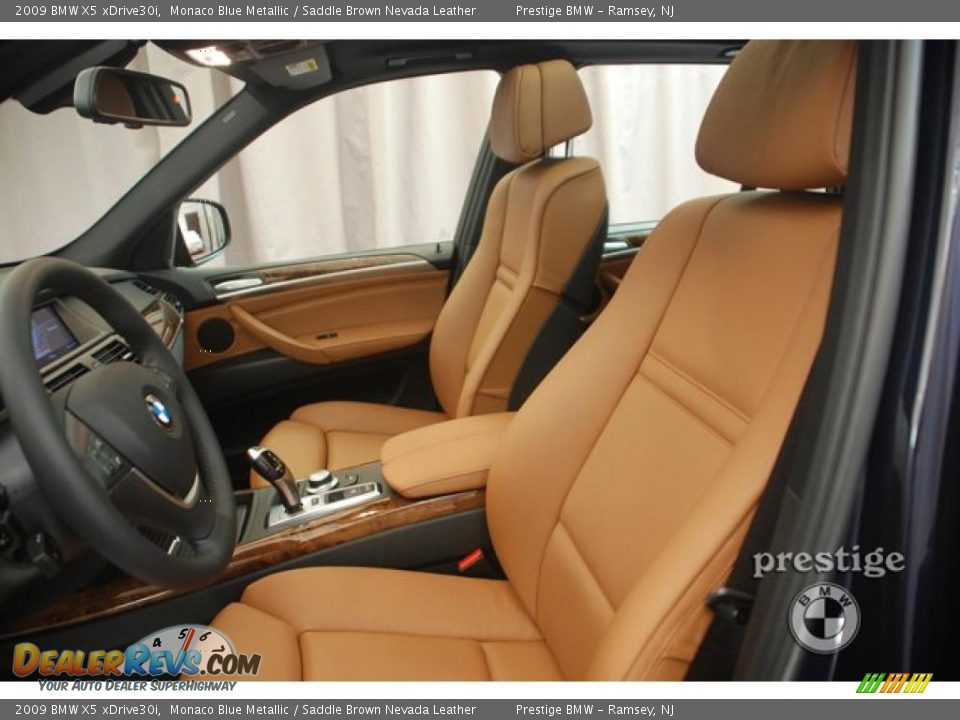 Bmw x5 monaco blue saddle brown #4