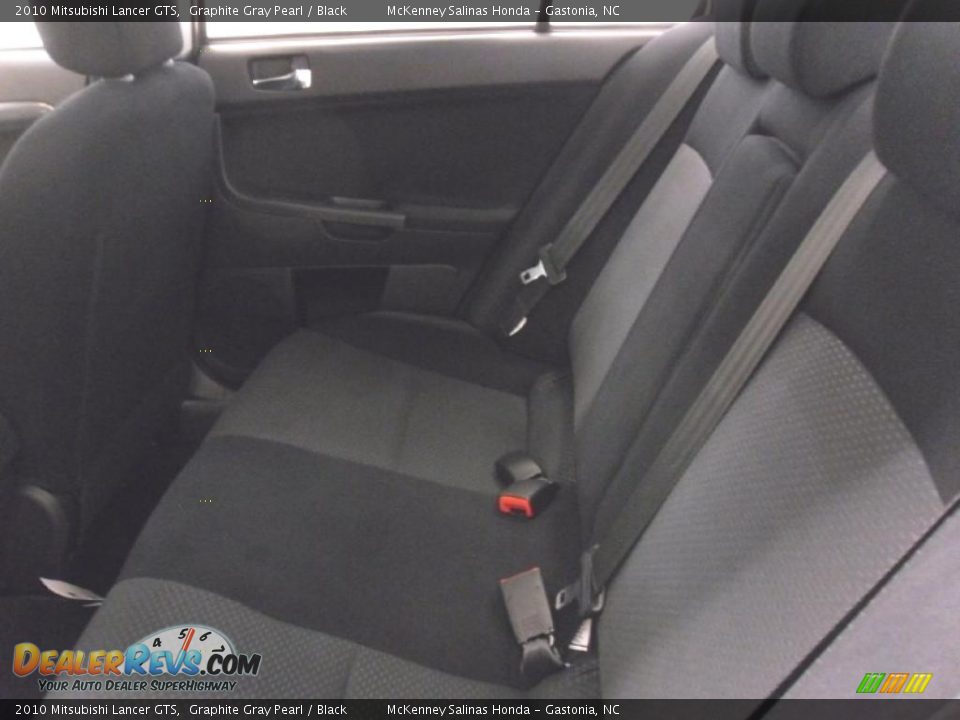 2010 Mitsubishi Lancer GTS Graphite Gray Pearl / Black Photo #14
