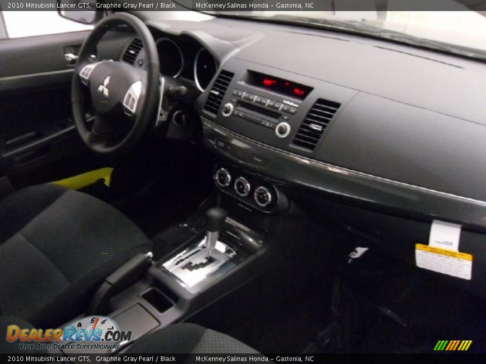 2010 Mitsubishi Lancer GTS Graphite Gray Pearl / Black Photo #22
