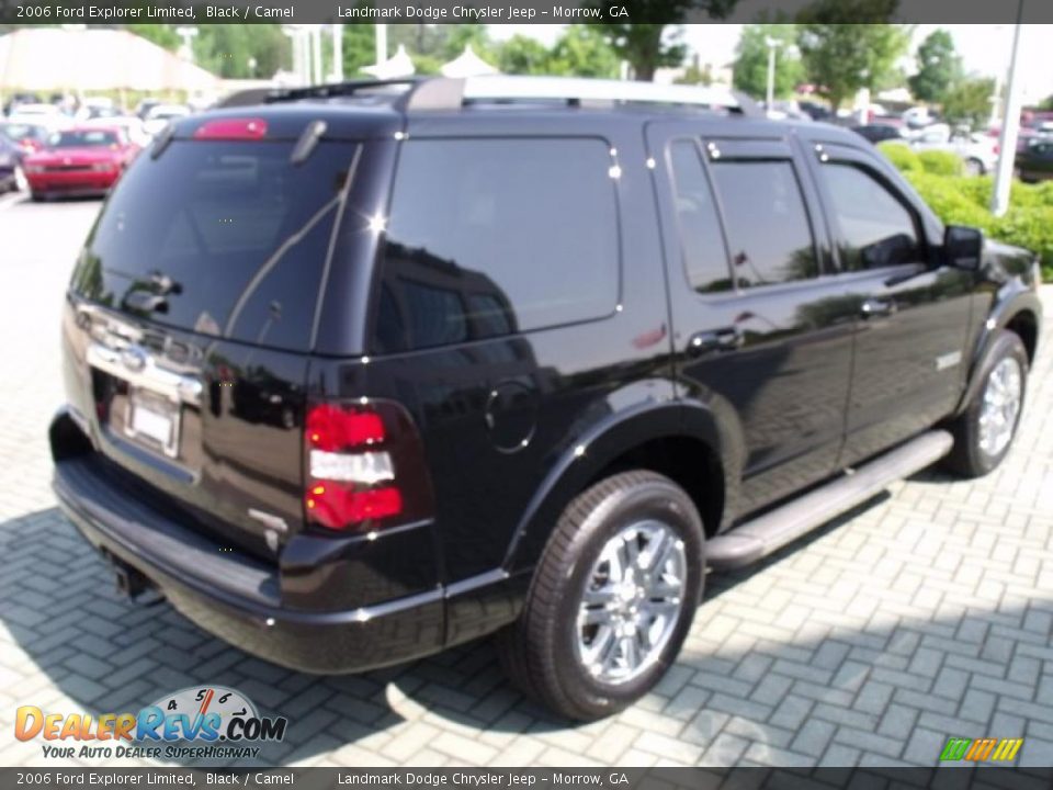 2006 Ford Explorer Limited Black / Camel Photo #5