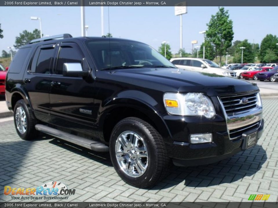 2006 Ford Explorer Limited Black / Camel Photo #7