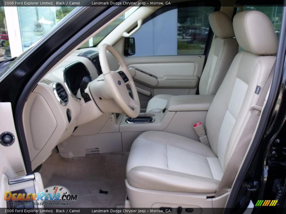 2006 Ford Explorer Limited Black / Camel Photo #10