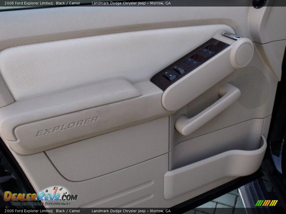 2006 Ford Explorer Limited Black / Camel Photo #11