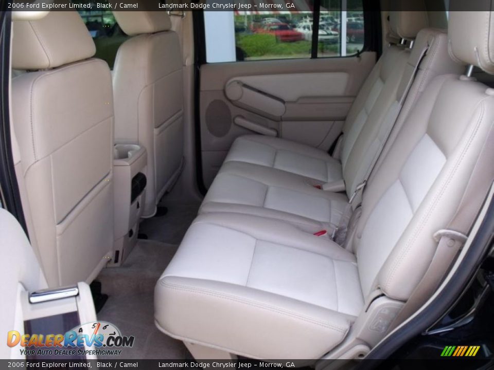 2006 Ford Explorer Limited Black / Camel Photo #13