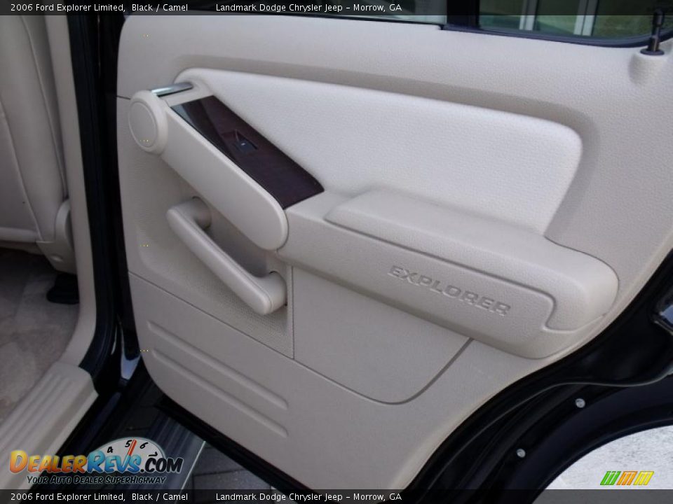 2006 Ford Explorer Limited Black / Camel Photo #19