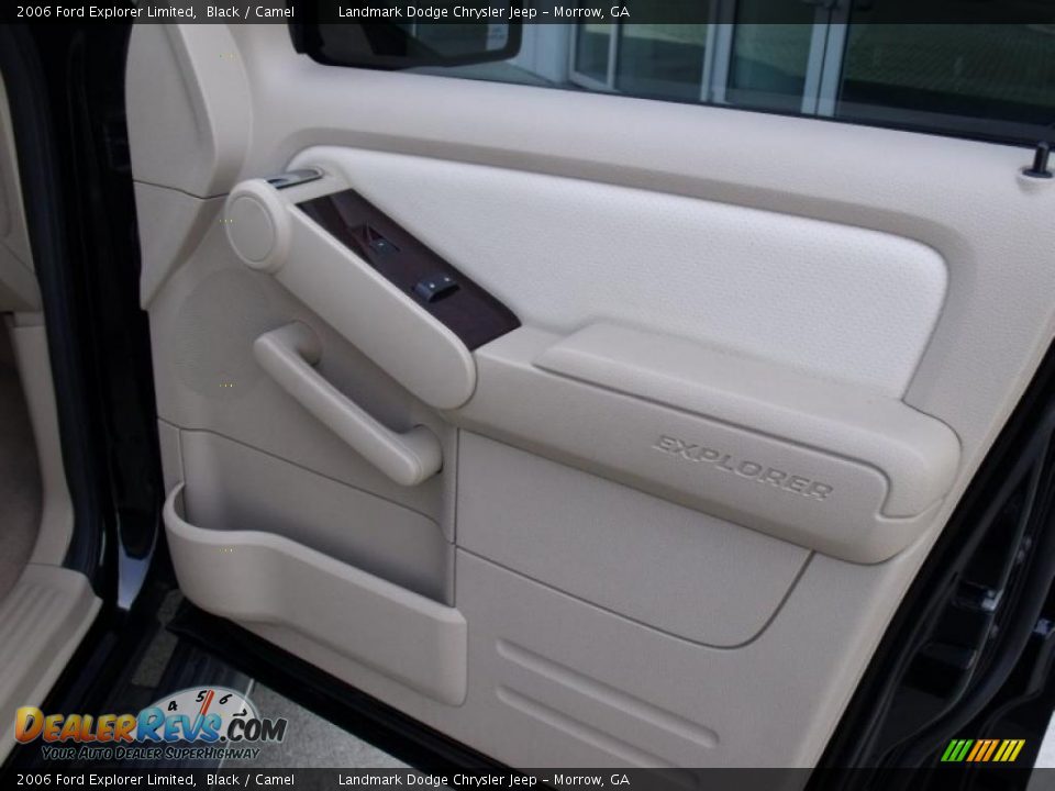2006 Ford Explorer Limited Black / Camel Photo #21