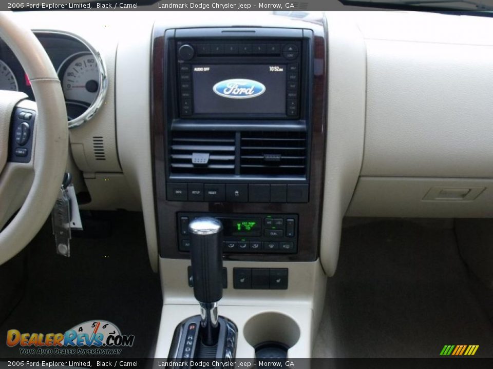 2006 Ford Explorer Limited Black / Camel Photo #23