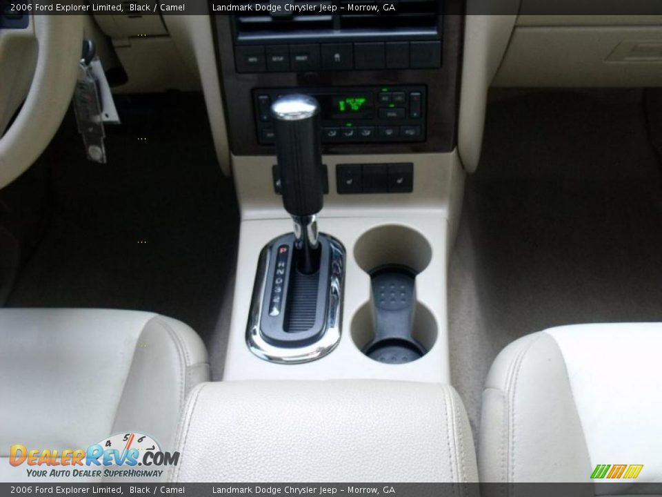 2006 Ford Explorer Limited Black / Camel Photo #24
