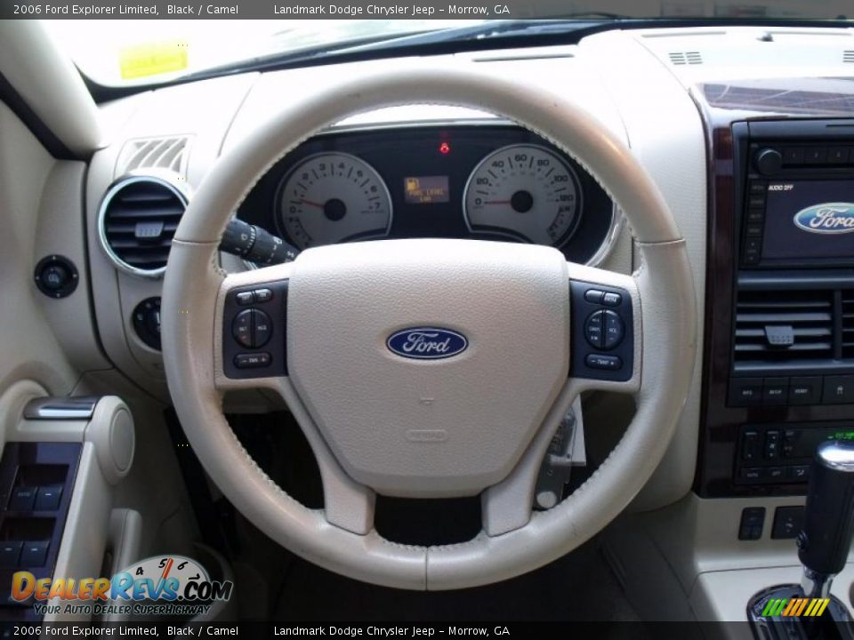 2006 Ford Explorer Limited Black / Camel Photo #25