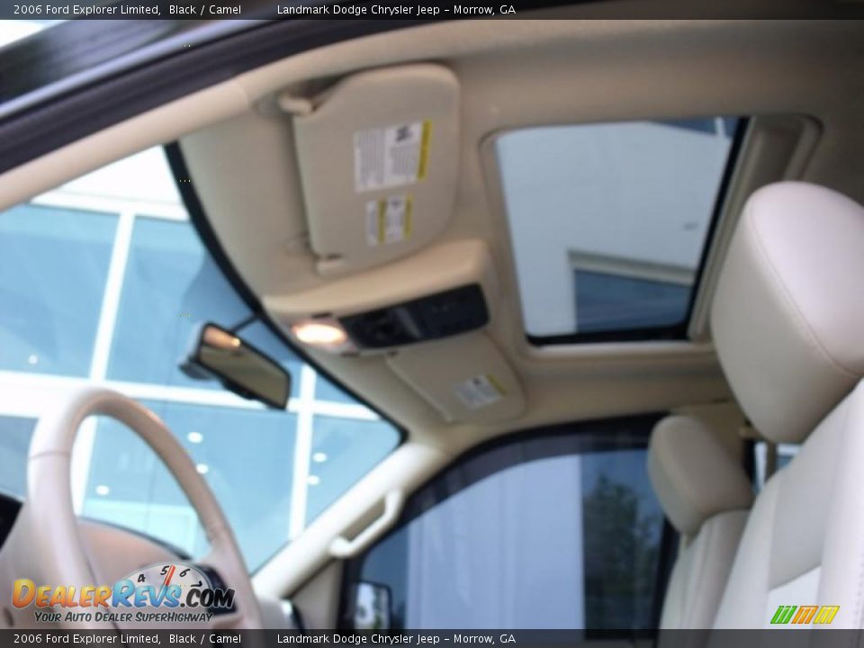 2006 Ford Explorer Limited Black / Camel Photo #26