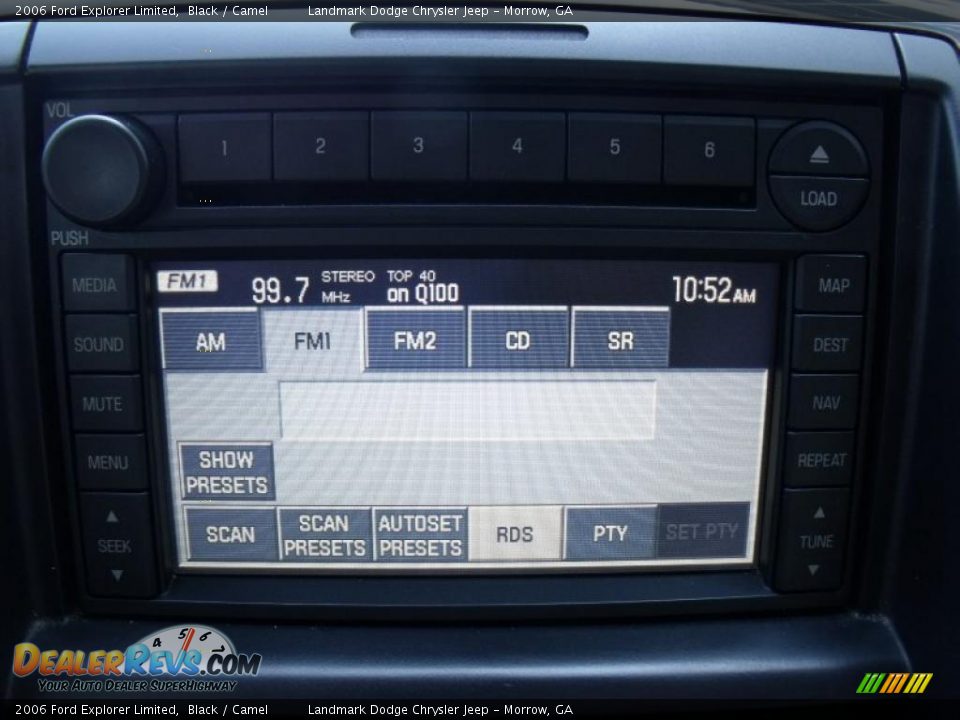 2006 Ford Explorer Limited Black / Camel Photo #28