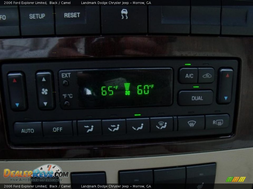 2006 Ford Explorer Limited Black / Camel Photo #30