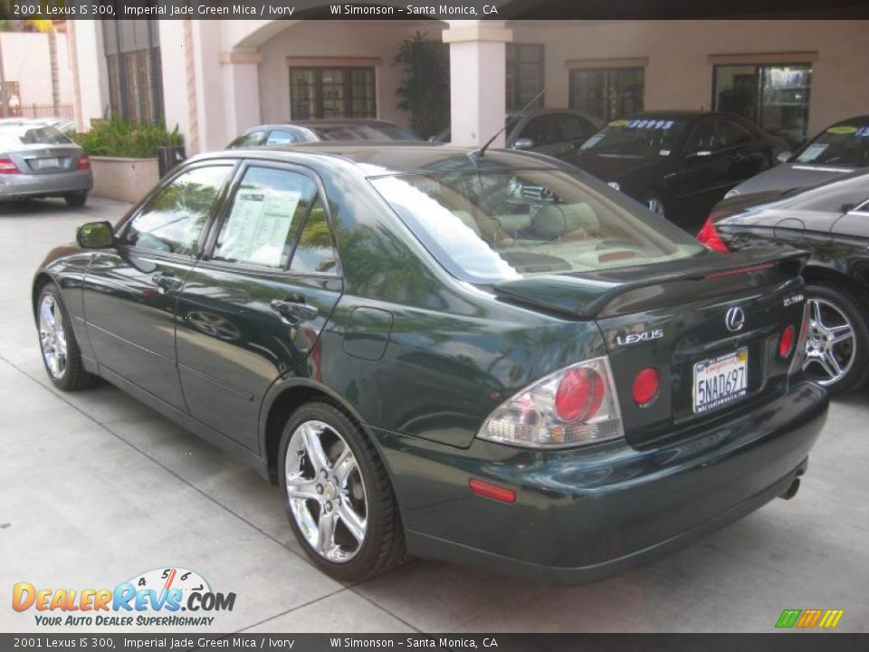 2001 Lexus IS 300 Imperial Jade Green Mica / Ivory Photo #5
