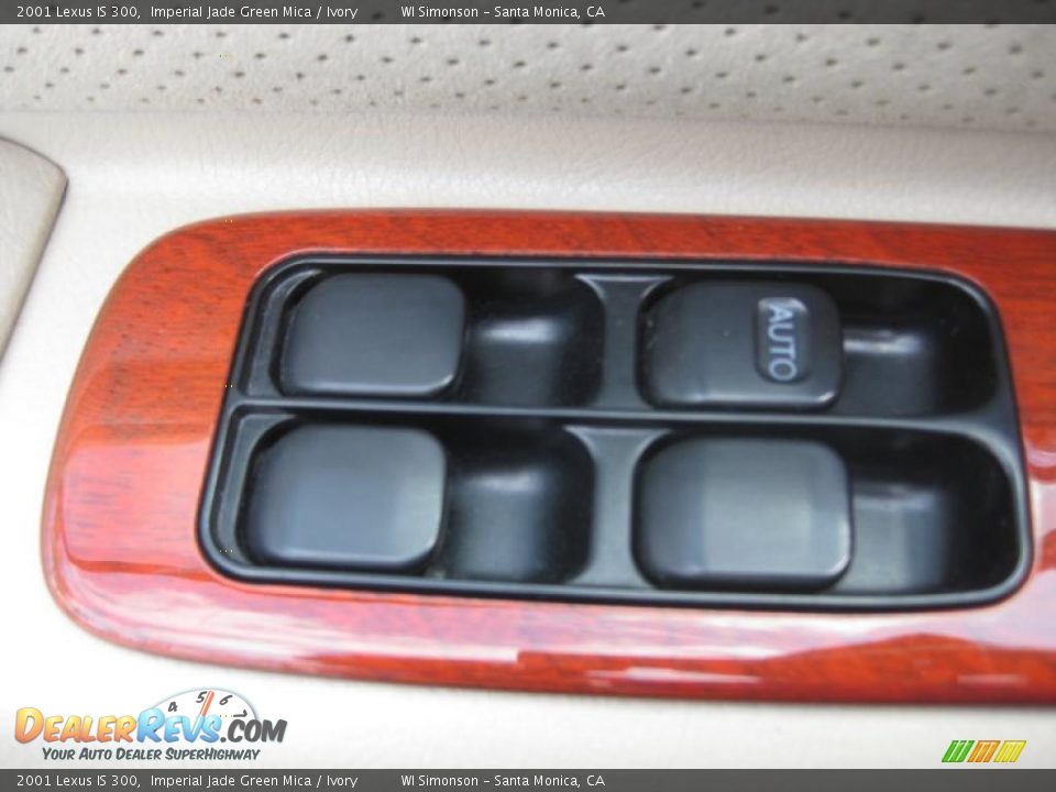2001 Lexus IS 300 Imperial Jade Green Mica / Ivory Photo #9