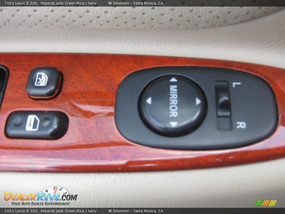 2001 Lexus IS 300 Imperial Jade Green Mica / Ivory Photo #10