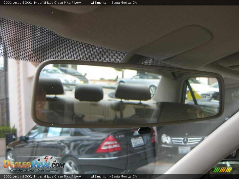 2001 Lexus IS 300 Imperial Jade Green Mica / Ivory Photo #17