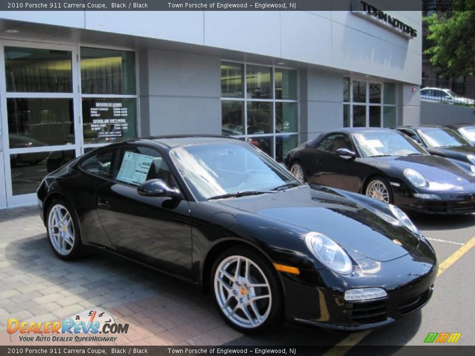 2010 Porsche 911 Carrera Coupe Black / Black Photo #1
