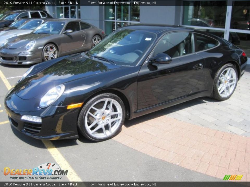 2010 Porsche 911 Carrera Coupe Black / Black Photo #3