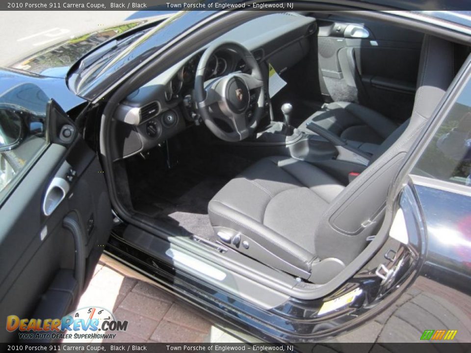 2010 Porsche 911 Carrera Coupe Black / Black Photo #9