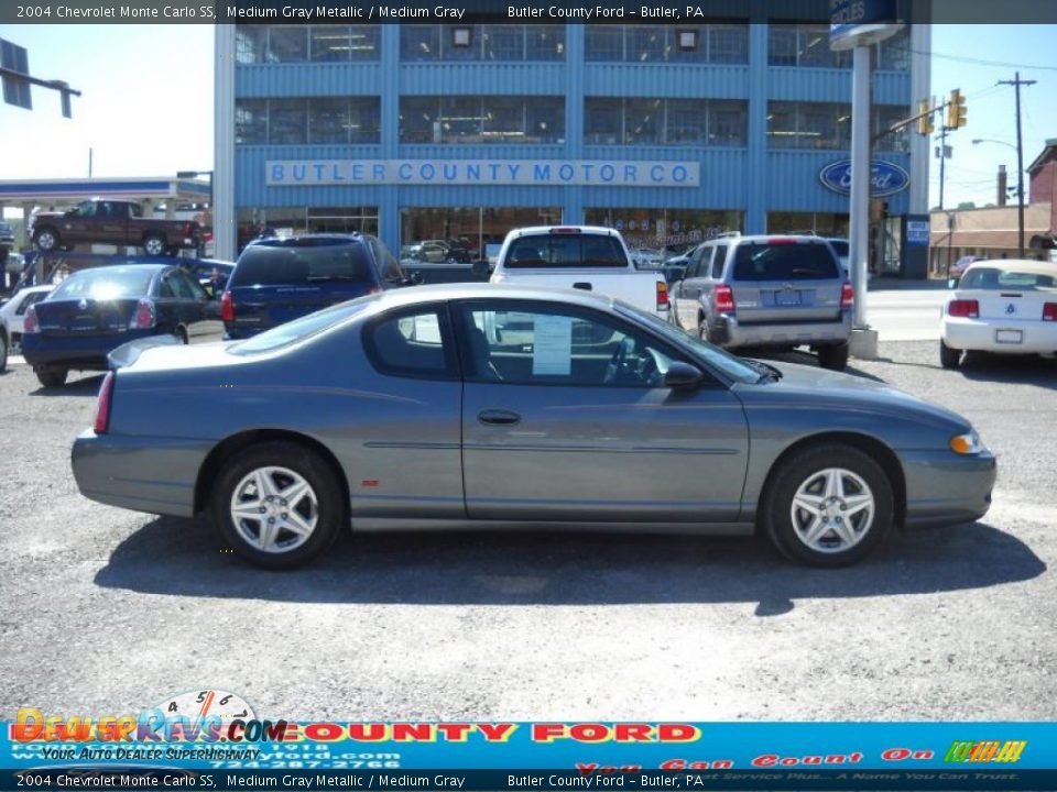 2004 Chevrolet Monte Carlo SS Medium Gray Metallic / Medium Gray Photo #1