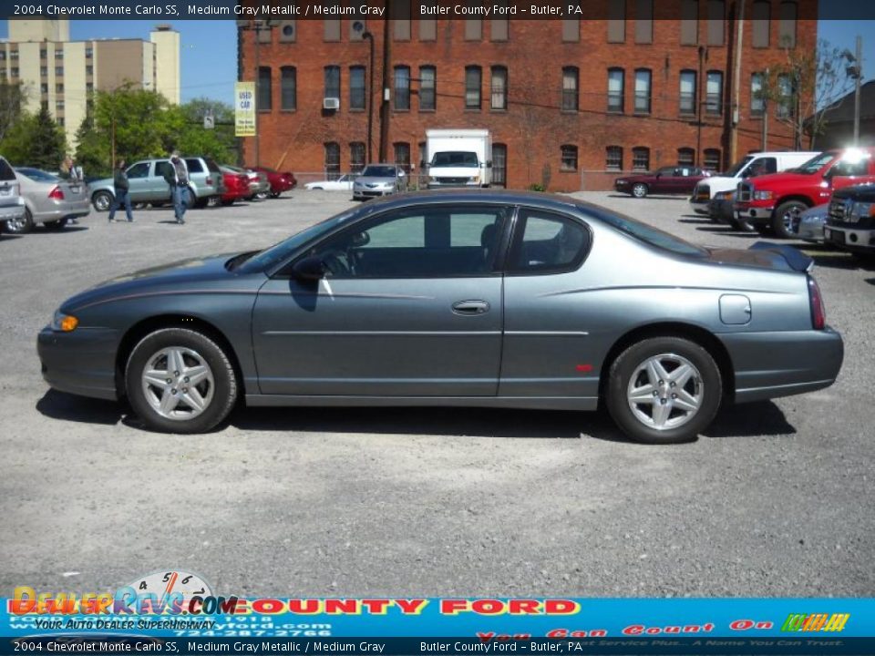 2004 Chevrolet Monte Carlo SS Medium Gray Metallic / Medium Gray Photo #5