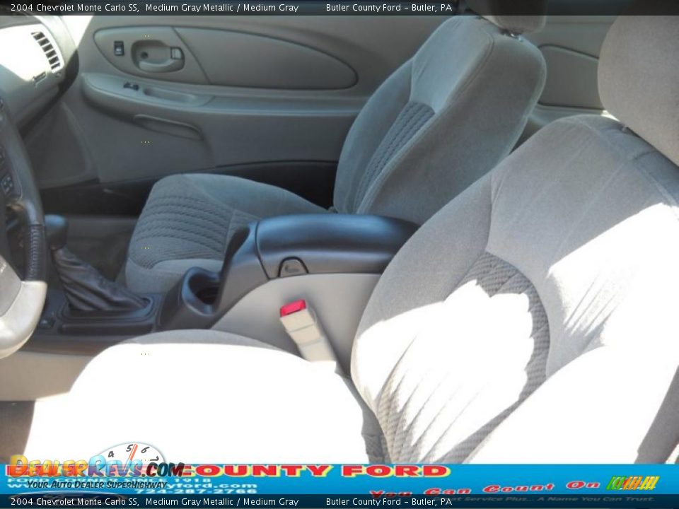 2004 Chevrolet Monte Carlo SS Medium Gray Metallic / Medium Gray Photo #8