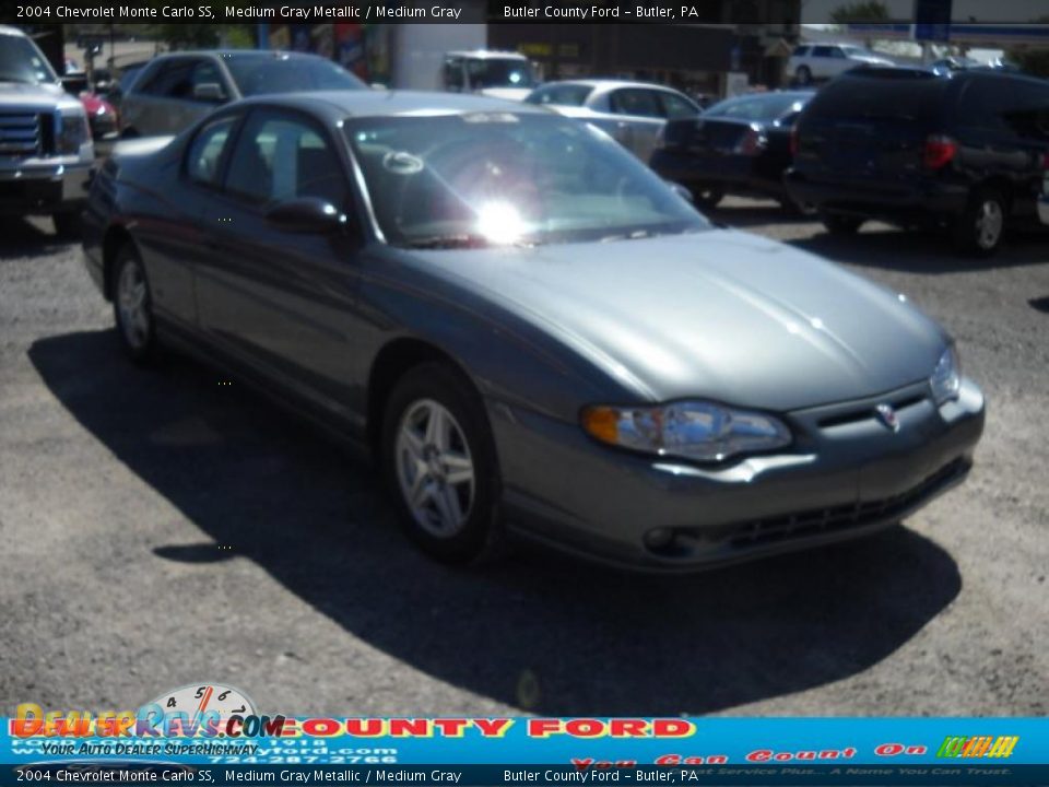 2004 Chevrolet Monte Carlo SS Medium Gray Metallic / Medium Gray Photo #20