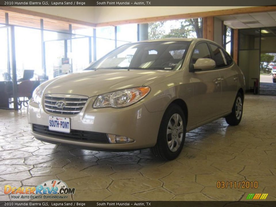 2010 Hyundai Elantra GLS Laguna Sand / Beige Photo #2