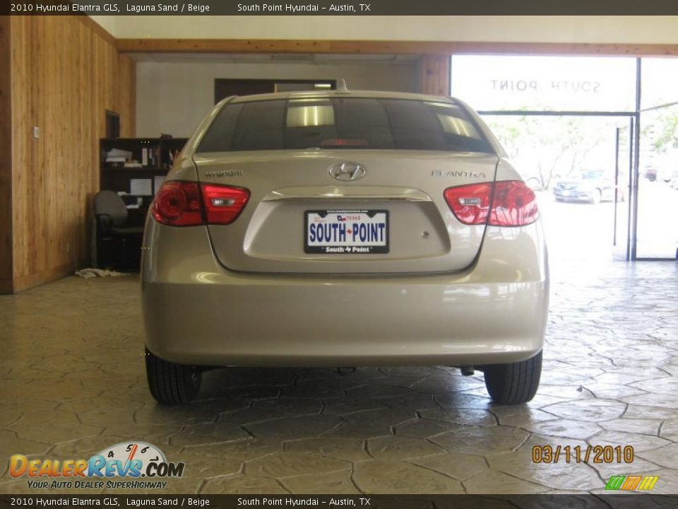 2010 Hyundai Elantra GLS Laguna Sand / Beige Photo #4