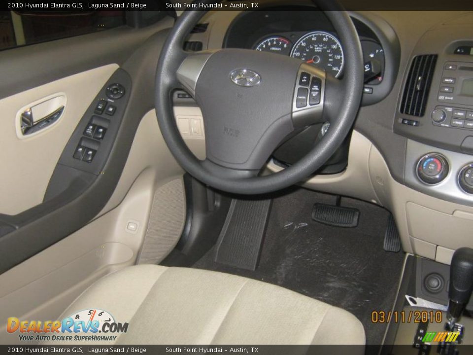 2010 Hyundai Elantra GLS Laguna Sand / Beige Photo #6