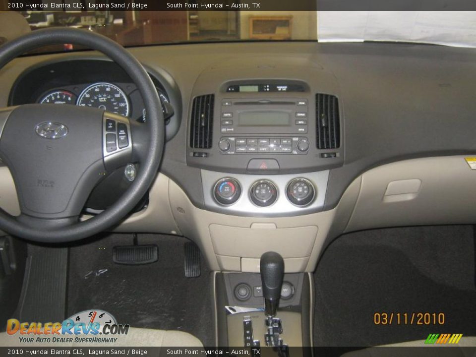 2010 Hyundai Elantra GLS Laguna Sand / Beige Photo #8