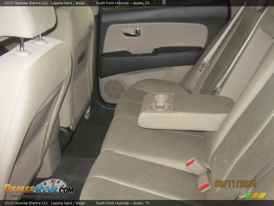 2010 Hyundai Elantra GLS Laguna Sand / Beige Photo #9