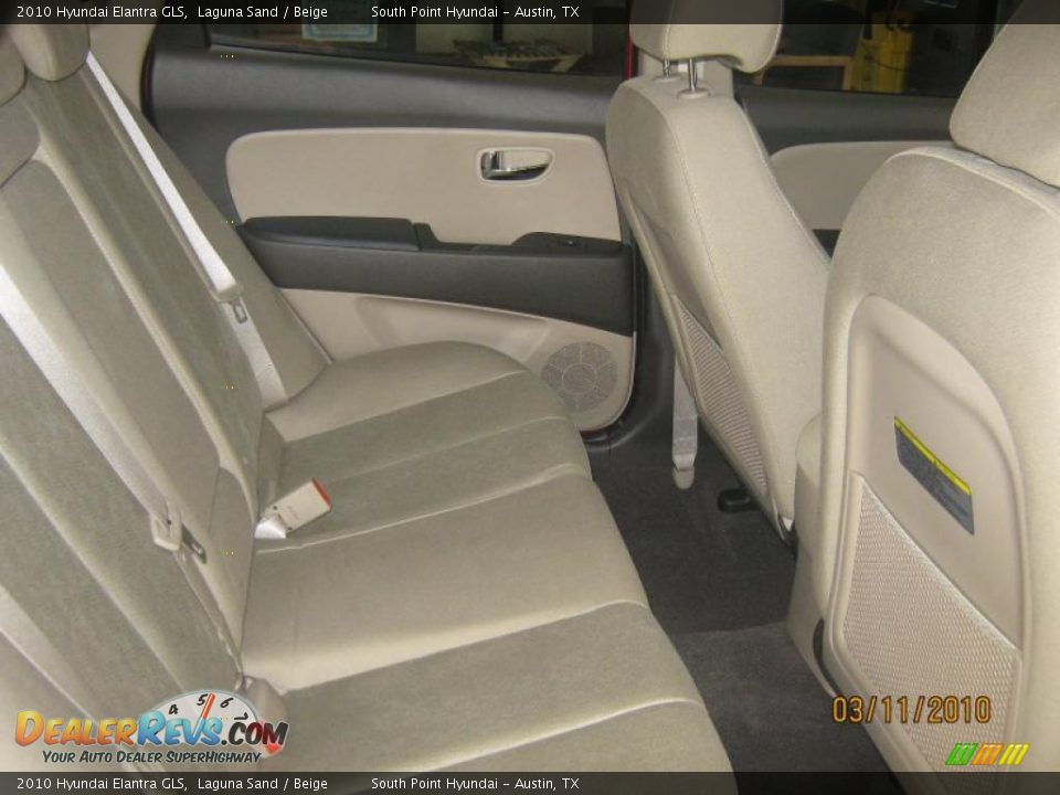 2010 Hyundai Elantra GLS Laguna Sand / Beige Photo #10