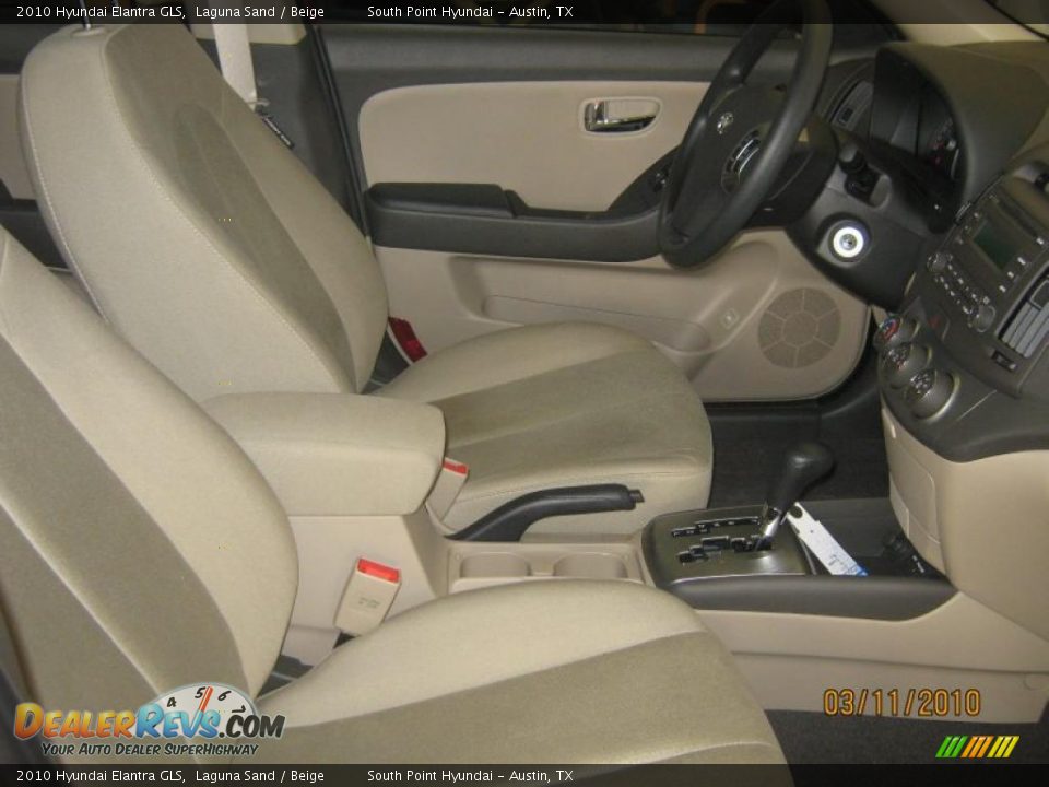 2010 Hyundai Elantra GLS Laguna Sand / Beige Photo #11