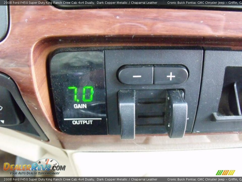 2008 Ford F450 Super Duty King Ranch Crew Cab 4x4 Dually Dark Copper Metallic / Chaparral Leather Photo #26