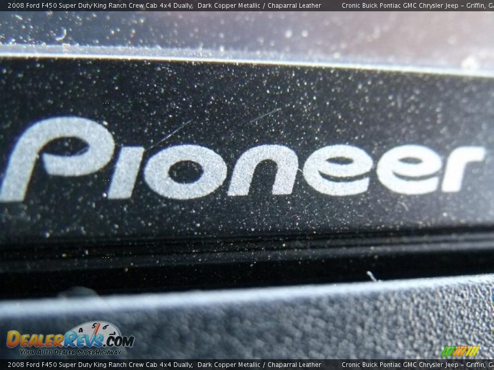 2008 Ford F450 Super Duty King Ranch Crew Cab 4x4 Dually Dark Copper Metallic / Chaparral Leather Photo #27