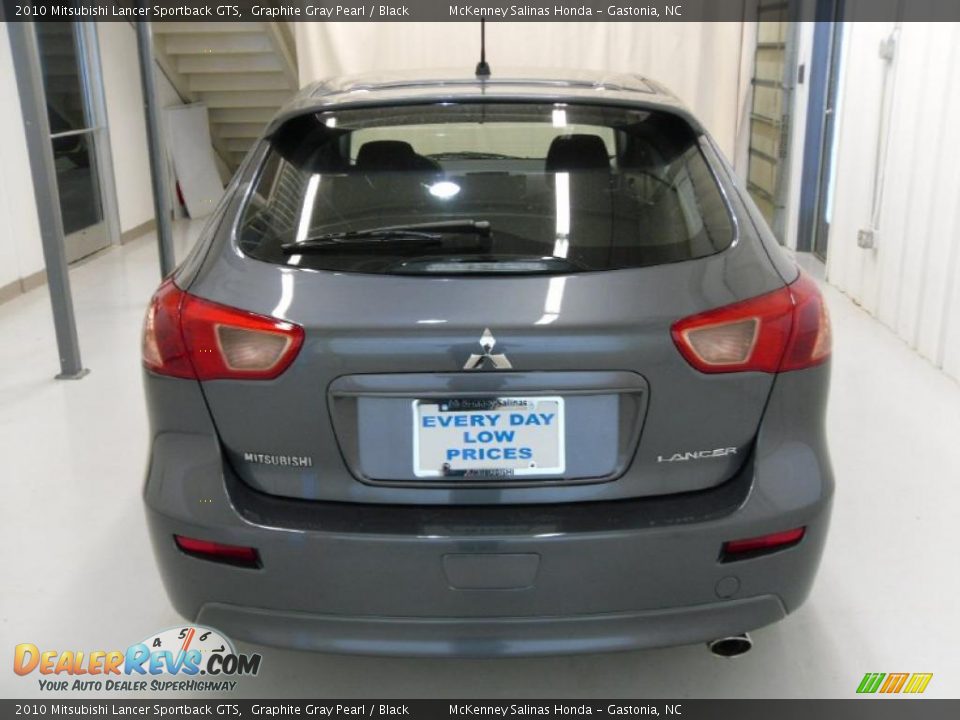 2010 Mitsubishi Lancer Sportback GTS Graphite Gray Pearl / Black Photo #3