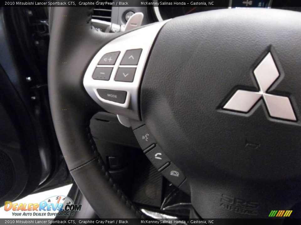 2010 Mitsubishi Lancer Sportback GTS Graphite Gray Pearl / Black Photo #11