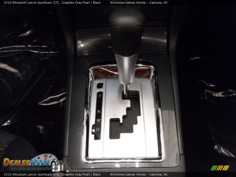 2010 Mitsubishi Lancer Sportback GTS Graphite Gray Pearl / Black Photo #12