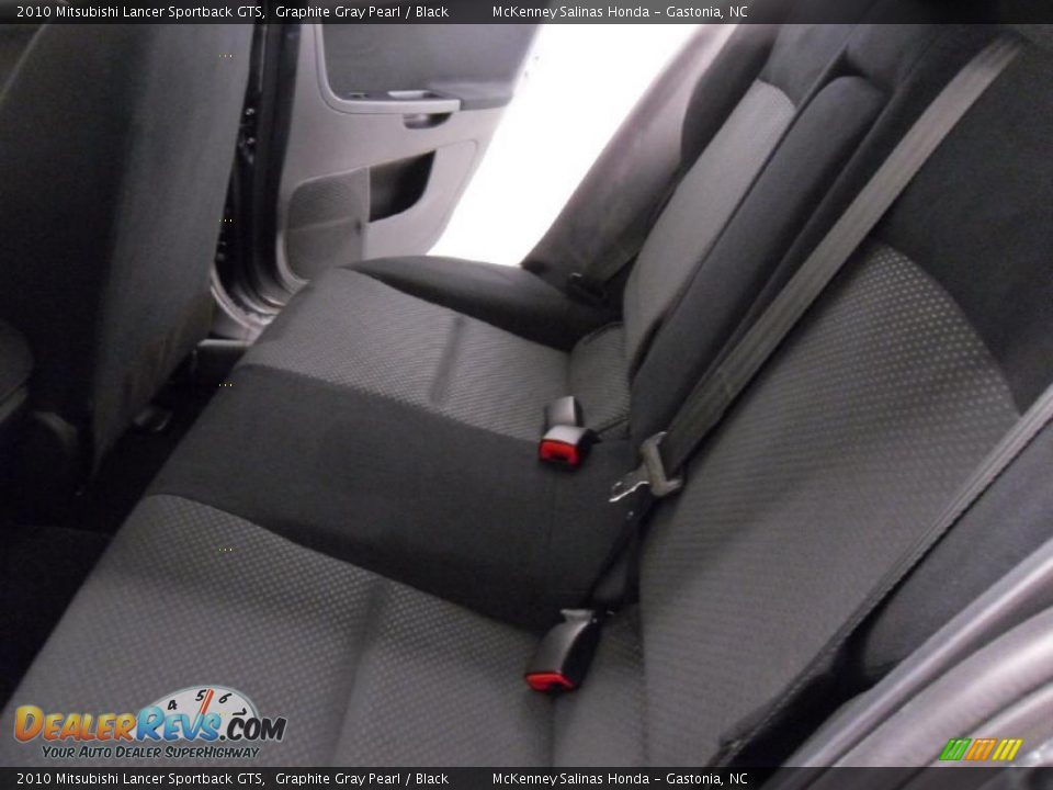 2010 Mitsubishi Lancer Sportback GTS Graphite Gray Pearl / Black Photo #15