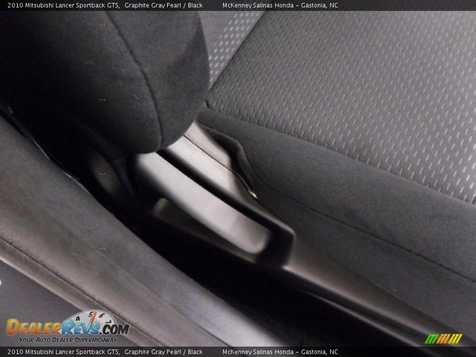 2010 Mitsubishi Lancer Sportback GTS Graphite Gray Pearl / Black Photo #20