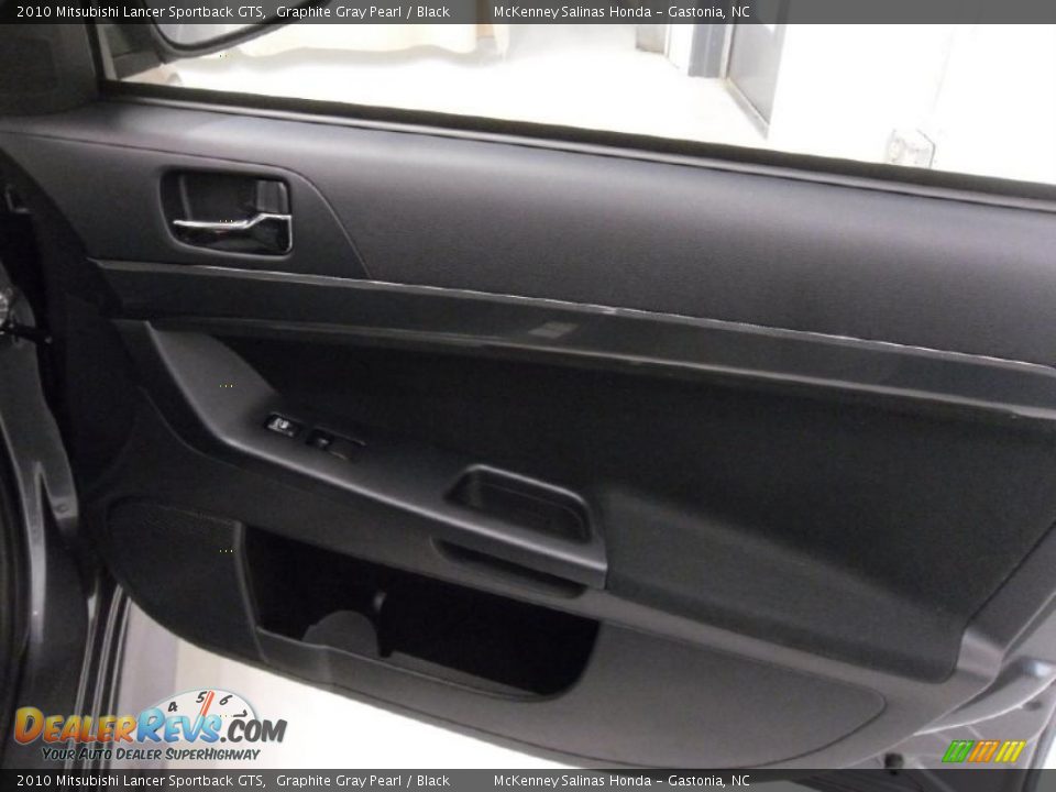 2010 Mitsubishi Lancer Sportback GTS Graphite Gray Pearl / Black Photo #21