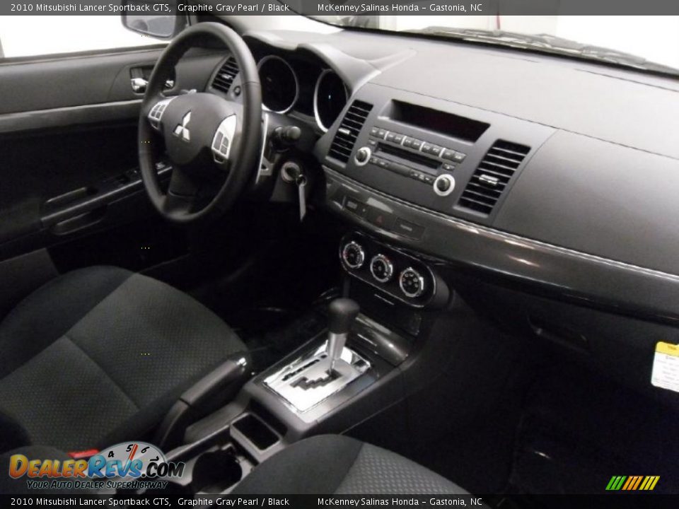 2010 Mitsubishi Lancer Sportback GTS Graphite Gray Pearl / Black Photo #22